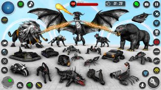 Animal Robot Game Showdown screenshot 3