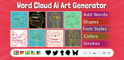 Word Cloud Ai Art Generator