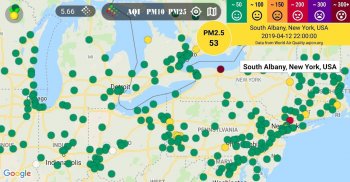 Smog Map screenshot 3