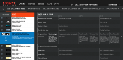 LEGAZY IPTV PLAYER