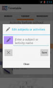 Timetable screenshot 7
