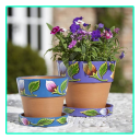 Painted Flower Pot Designs