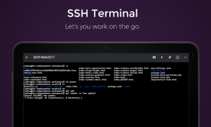Codeanywhere - IDE, Code Editor, SSH, FTP, HTML screenshot 1