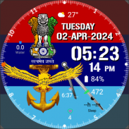 Watch Face Indian Armed Forces screenshot 5