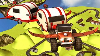 Flying Car Gas Station Parking screenshot 6