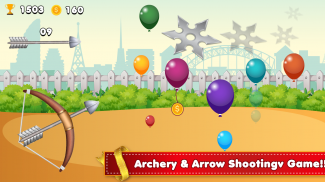 Bow and Arrow games Shooting People screenshot 1