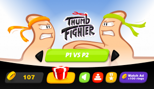 Thumb Fighter screenshot 2