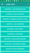 Core Java Tutorial screenshot 0