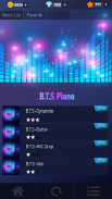 Bts Kpop Piano Tiles screenshot 2