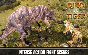 نمر مقابل ديناصور مغامرة 3D screenshot 11