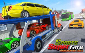 Real Car Transport Truck Games screenshot 10