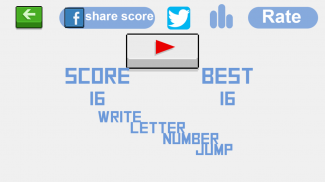 Write Letter Number Jump screenshot 1