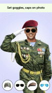 Military Man Photo Editor screenshot 1