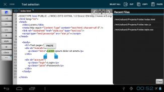 WebMaster's HTML Editor Lite screenshot 4