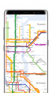 نيويورك مترو الانفاق خريطة screenshot 3