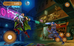 Superhero Fighting Immortal Gods Ring Arena Battle screenshot 2