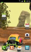 3D Car Racing Rocky Landscape screenshot 1