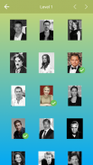 Personaggi famosi: Foto Quiz screenshot 0