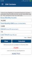 EMI Calculator for Bank loan, screenshot 8