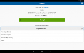 MyRoute Multi Stop Navigation screenshot 3