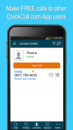 Free Calling App-QuickCall.com screenshot 2