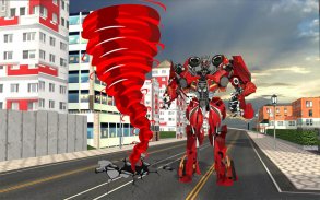 Tornado Robot:Futuristic Transformation Robot Wars screenshot 4