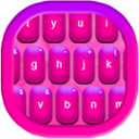 कीबोर्ड का रंग गर्म गुलाबी Icon