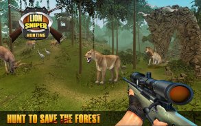 Lion Sniper Hunting Game - Safari Animals Hunter screenshot 3
