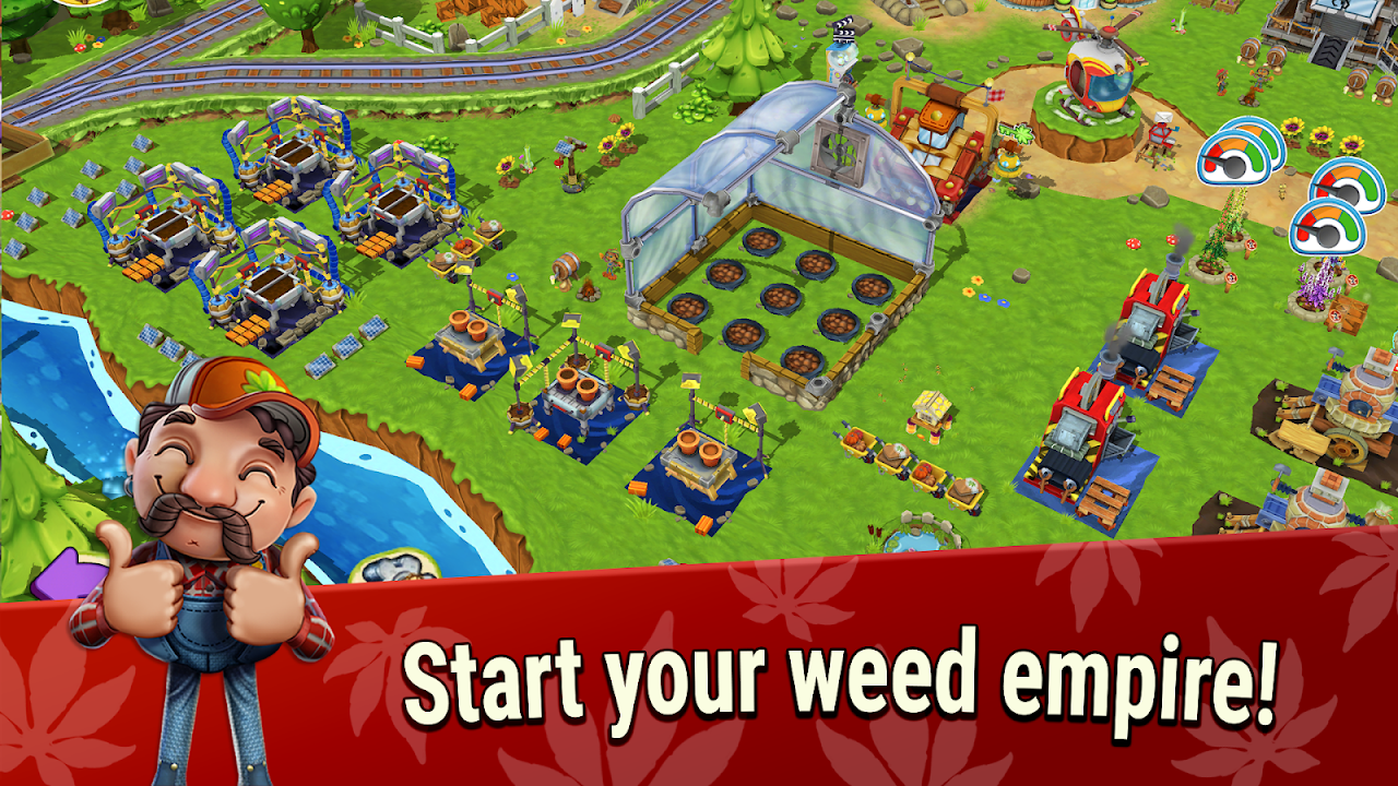 CannaFarm - Weed Farming Collection Game - Загрузить APK для Android |  Aptoide