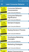 Learn Consumer Behavior screenshot 1