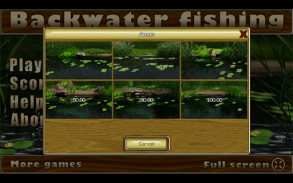 Backwater Fishing screenshot 1