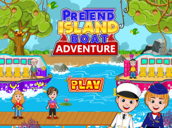 Pretend Island Boat Adventure screenshot 4