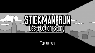 Stickman Run - Turbo Destruction screenshot 0