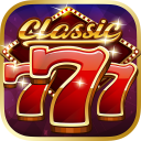 Classic 777 Slot Machine: Free Spins Vegas Casino Icon