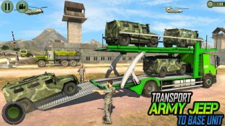Offroad US Army Transport Prisoners Bus Driving screenshot 2