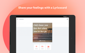 Musixmatch Lyrics Music Player screenshot 3