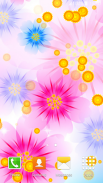 चमक फूल लाइव वॉलपेपर screenshot 4