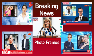 Breaking News Photo Frames : Media Photo Editor screenshot 3