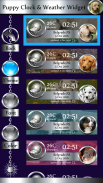 Puppy Clock & Weather Widget screenshot 2