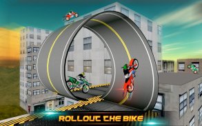 Bike Stunts Permainan screenshot 1