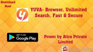 YUVA-Browser, Unlimited Search, Fast &  Secure screenshot 0