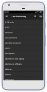 Law Dictionary Offline screenshot 0