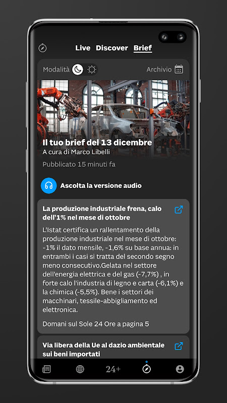 Il Sole 24 ORE APK Download for Android Aptoide