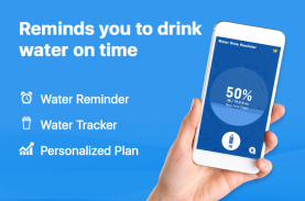 WaterBy: Water Drink Reminder screenshot 1