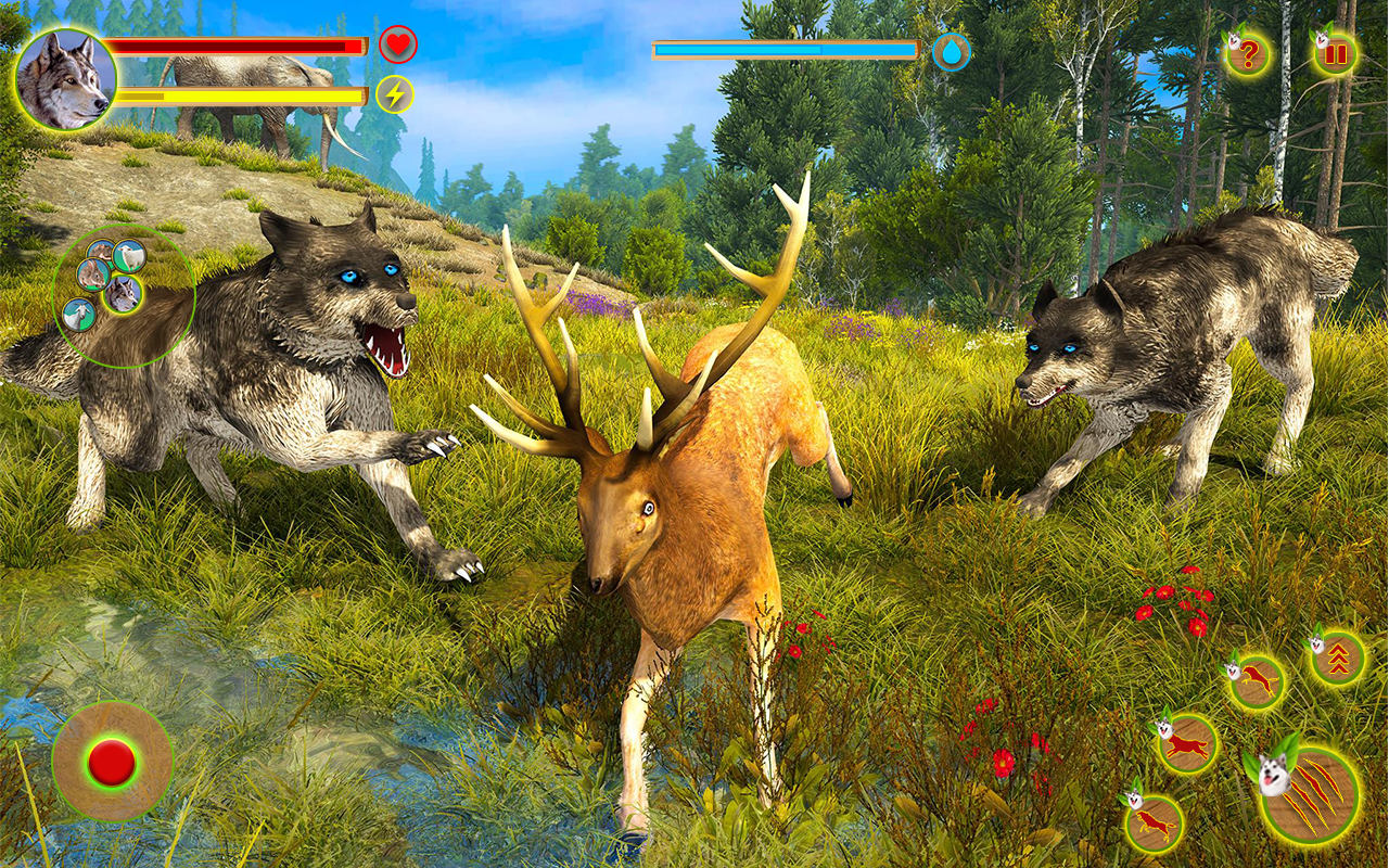 Wolf Simulator Attack 3D - Загрузить APK для Android | Aptoide