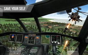 الجيش حربية طائرات الهليكوبتر ألعاب محاكي screenshot 1