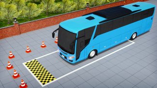 Modern Bus 3D Parking Games screenshot 1