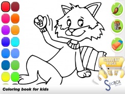 fox coloring book screenshot 3