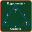 Maths Trigonometry Formula Icon