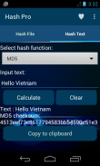 Hash file, hash text:Md5 check screenshot 7